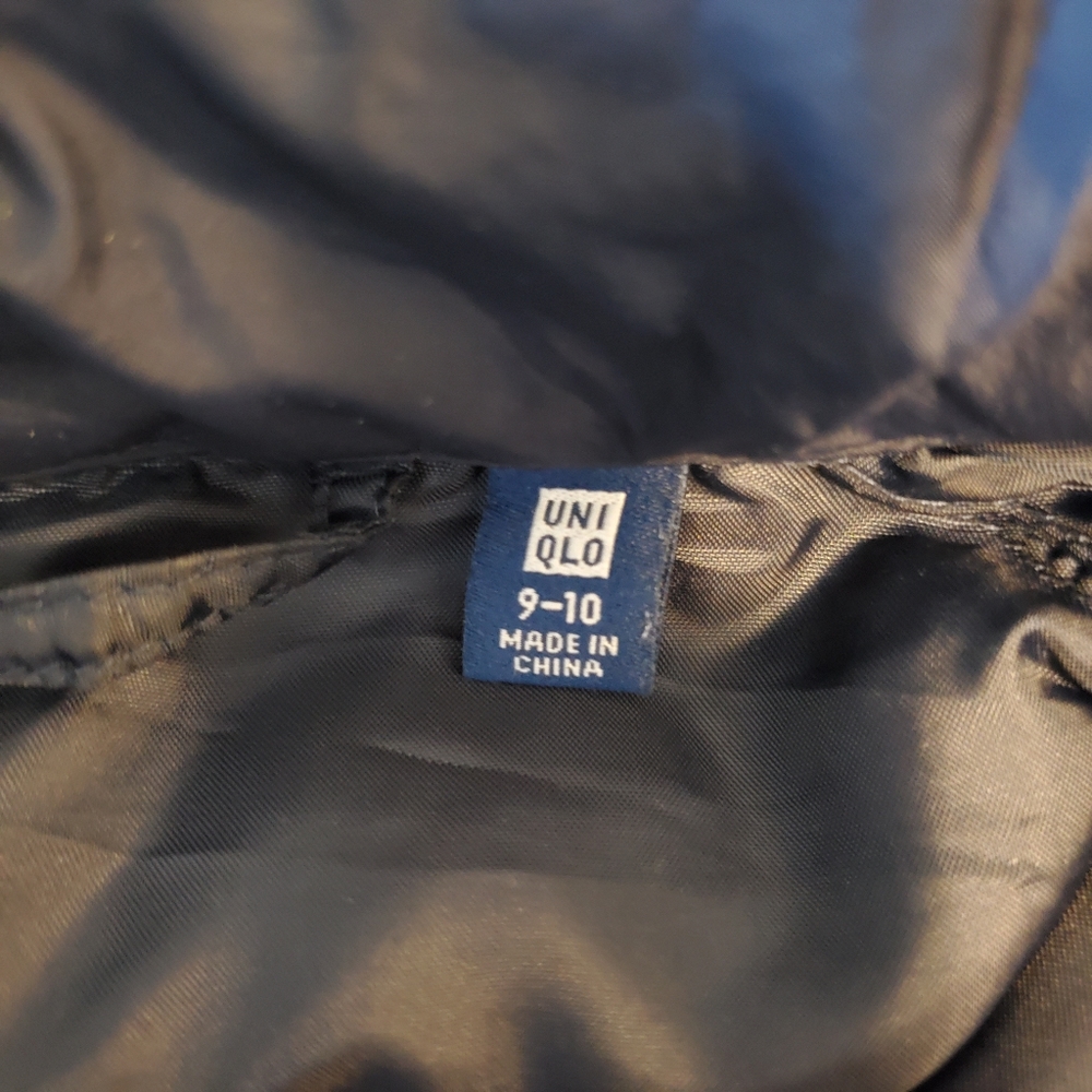 Uniqlo Unisex Navy Lightweight Coat - Picture 3 of 7